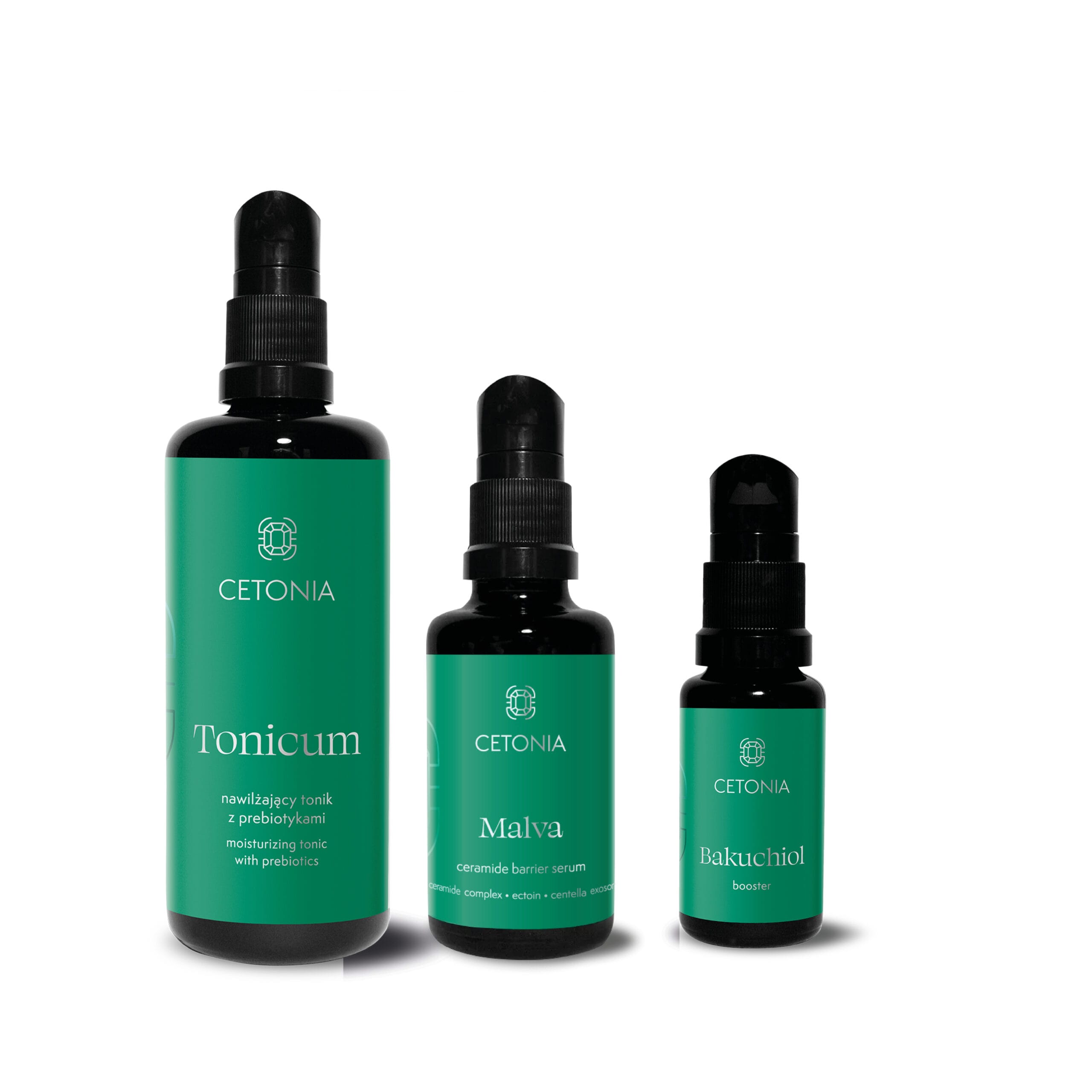 zestaw produktów Tonik - serum - booster